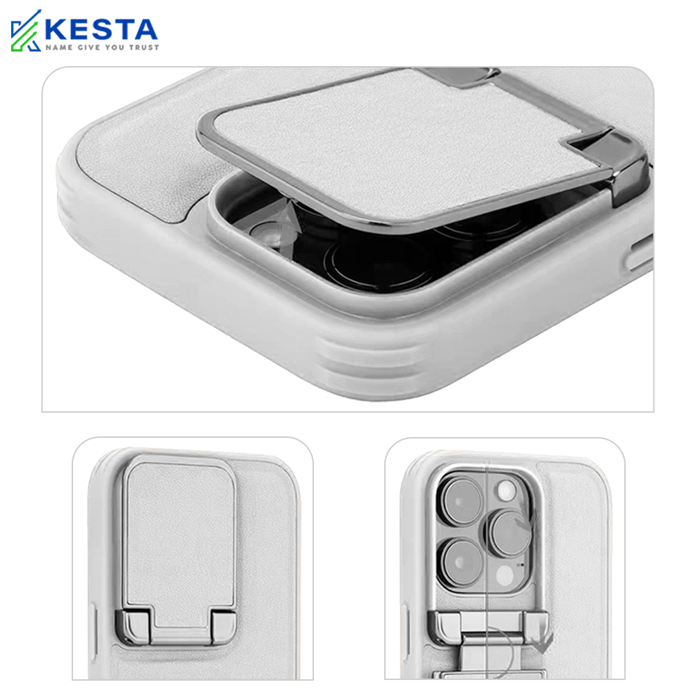 iPhone 16 Pro Cover - Elegant Titanium Leather Case (Eco-Friendly & Durable)
